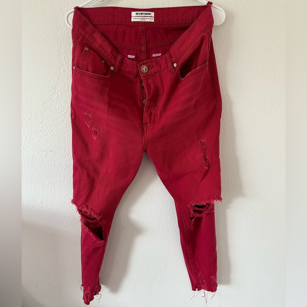 OneTeaspoon Distressed Denim